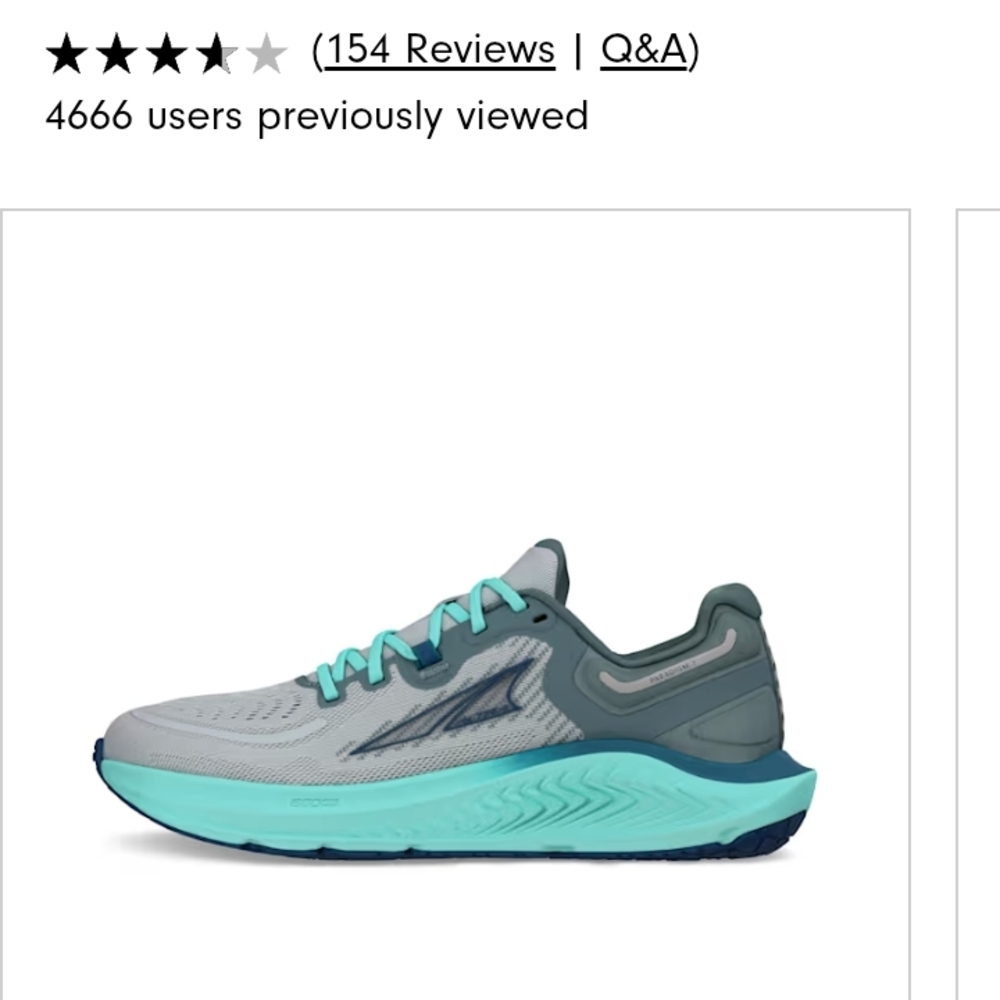 Altra Running Shoes in Gray and Teal